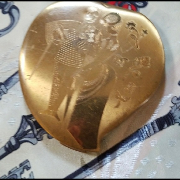 Vintage American Elgin Courting couple compact, in Great Condition - Picture 2 of 6